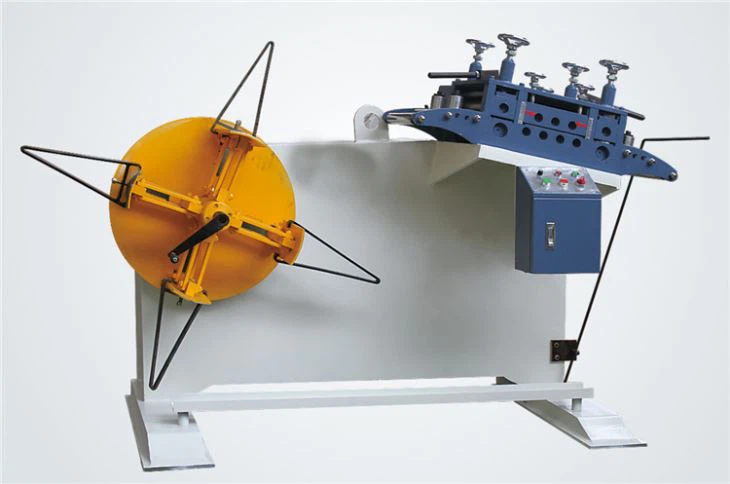 Combined Decoiler Straightener 2 In 1 Machine